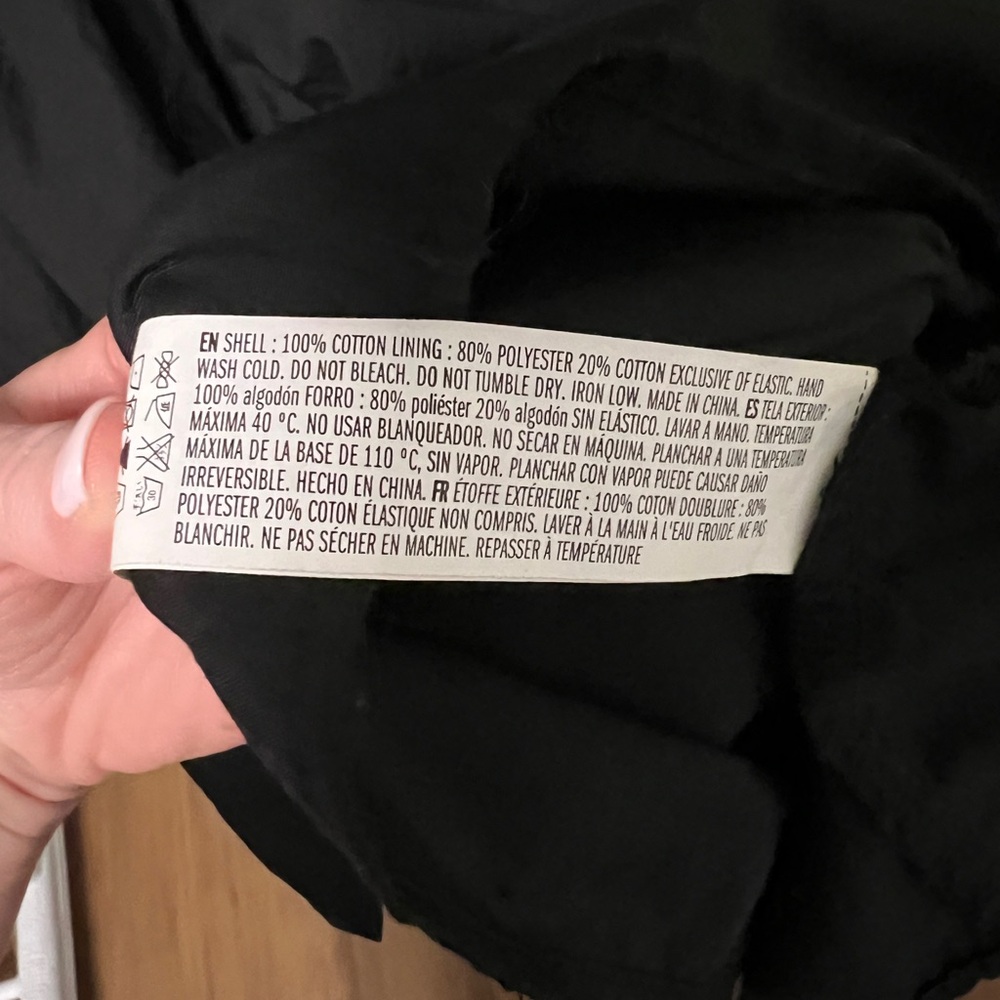 English Factory Black Ruffled Mini Sundress - Picture 5 of 5
